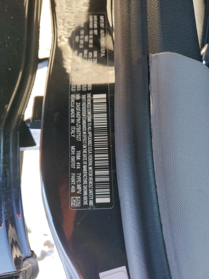 2018 Alfa Romeo Stelvio VIN ZASFAKPN1J7B87527 Copart auction photo, undercarriage damage thumbnail 13