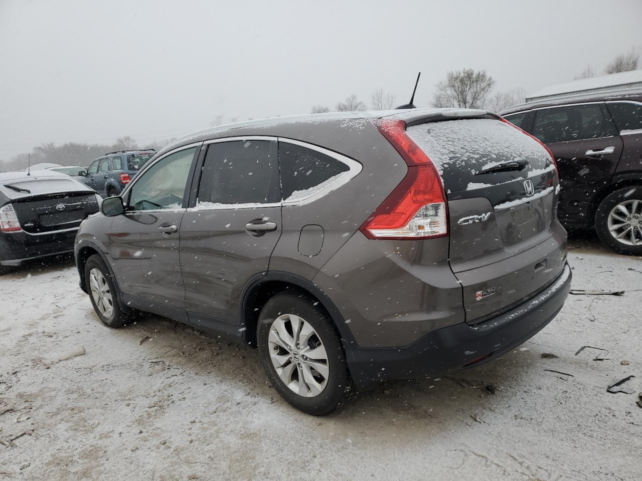 2013 Honda CR-V VIN 5J6RM4H74DL073326 Copart auction photo, undercarriage damage thumbnail 2