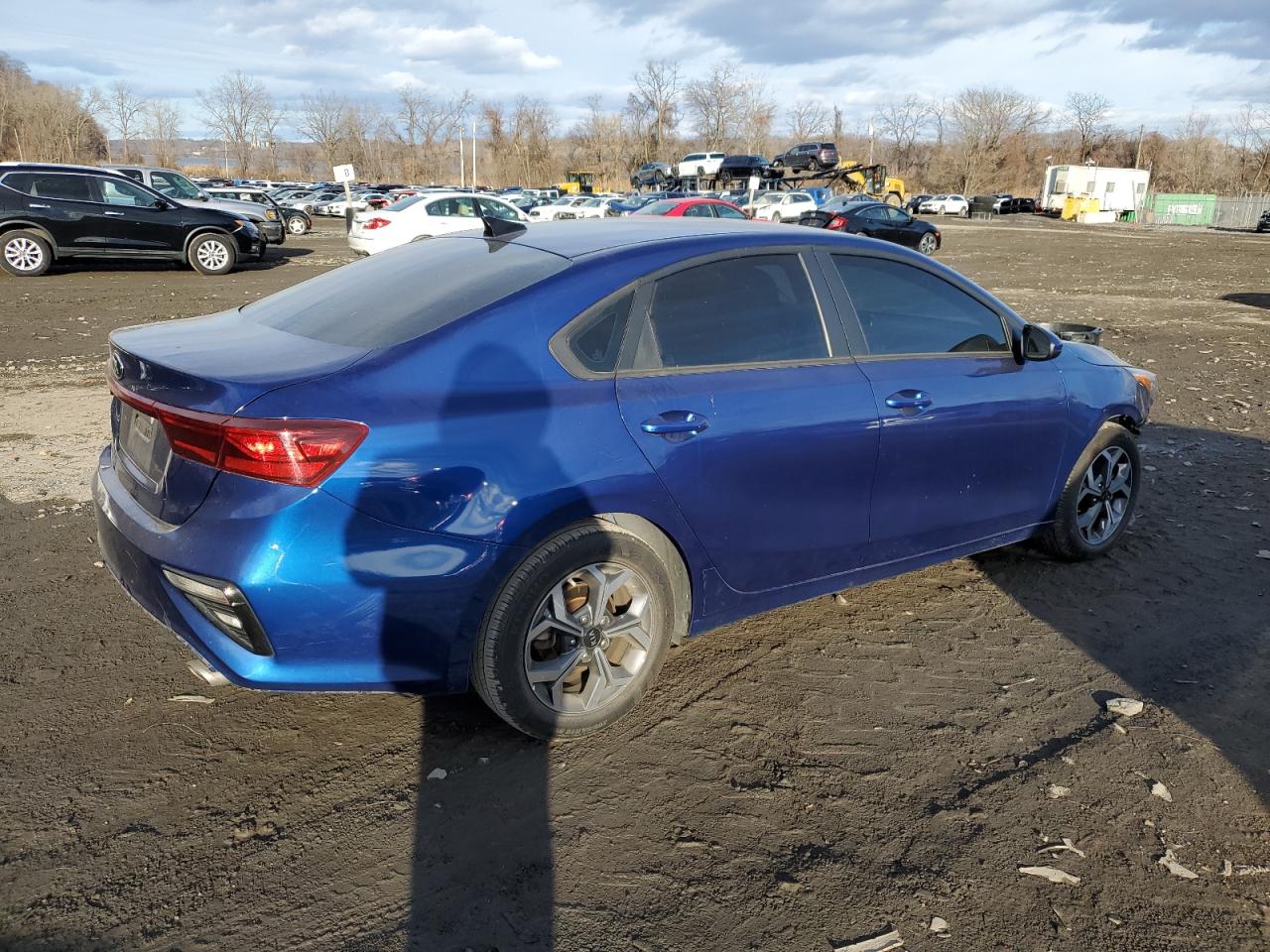 2020 KIA Forte VIN 3KPF24AD7LE245497 Copart auction photo, front end / rear end damage thumbnail 3