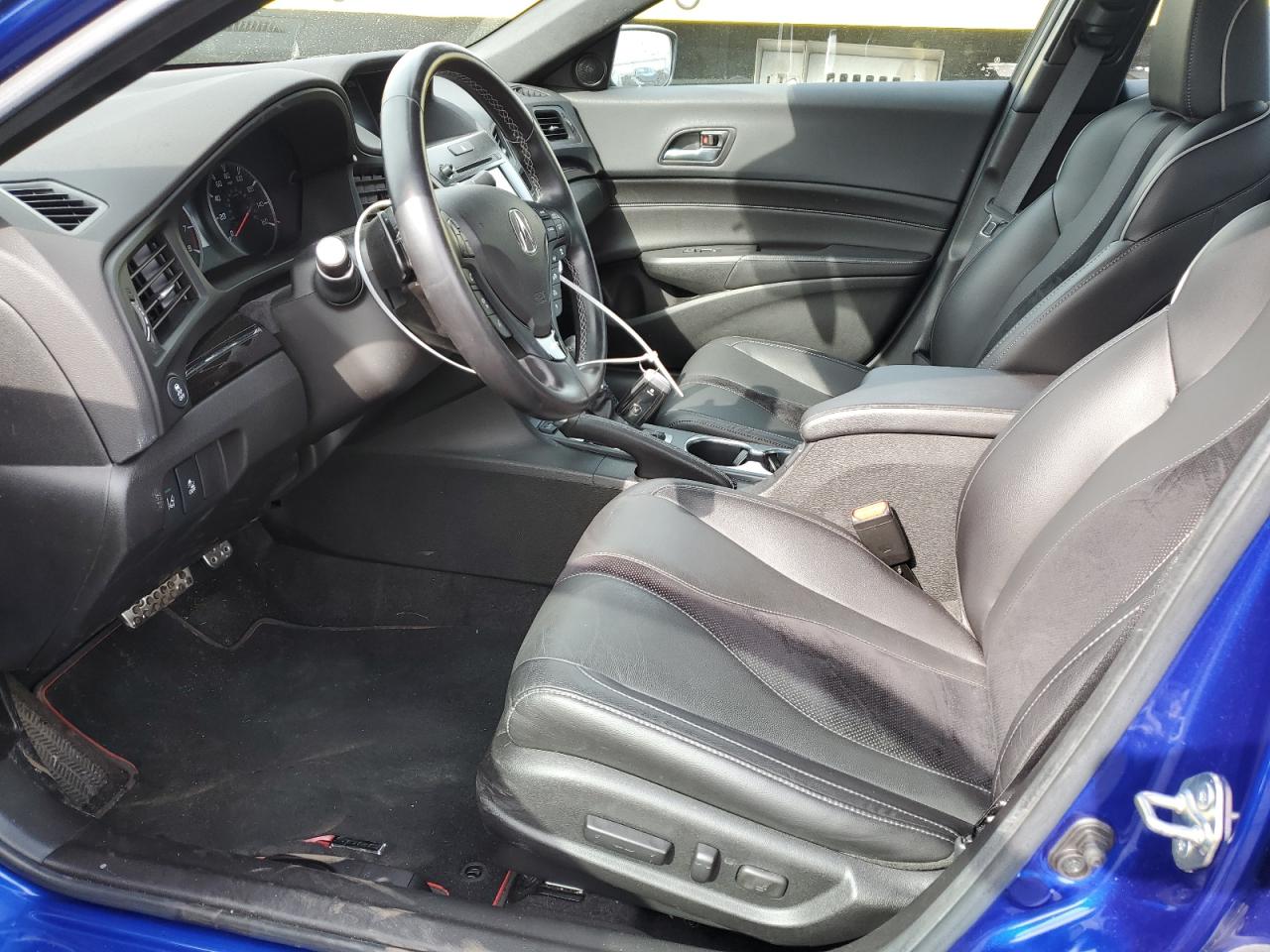 2020 Acura ILX VIN 19UDE2F80LA012399 Copart auction photo, front end / side damage thumbnail 7