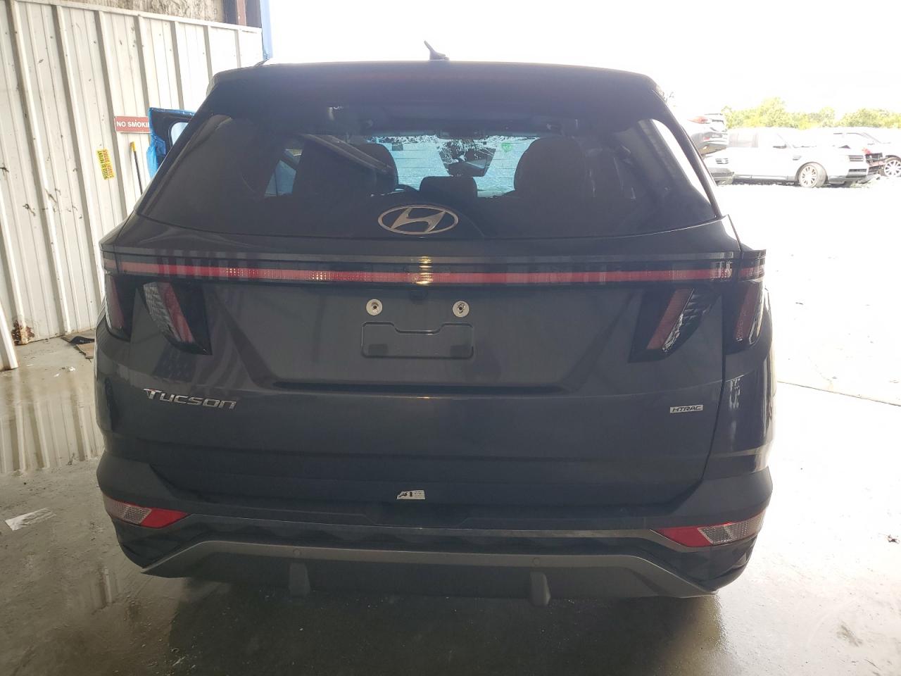 2023 Hyundai Tucson VIN 5NMJECAE1PH201756 Copart auction photo, front end / side damage thumbnail 6