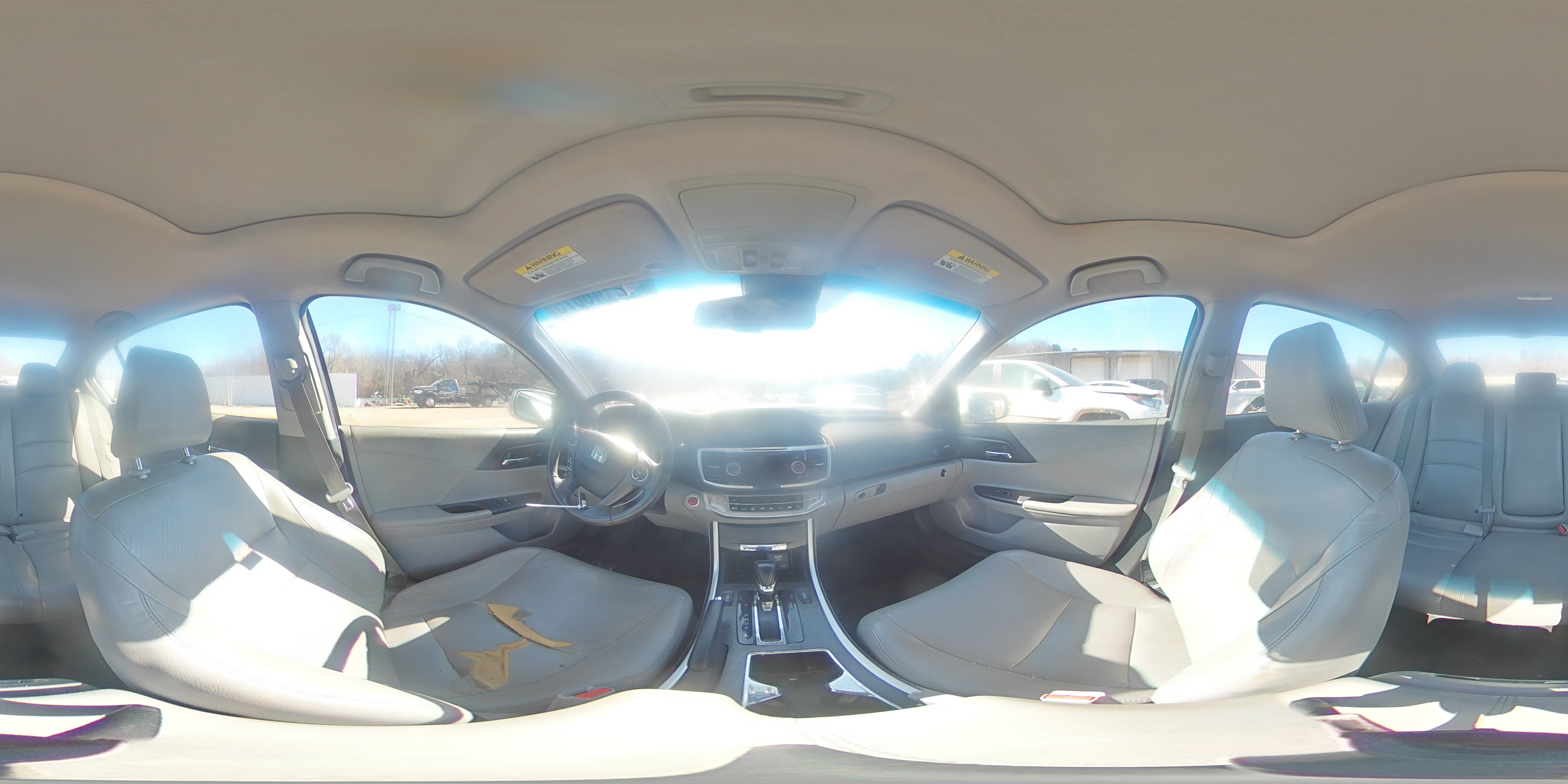 2013 Honda Accord VIN 1HGCR2F89DA100403 Copart auction photo, front end damage thumbnail 13