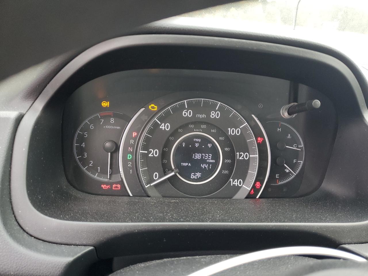 2013 Honda CR-V VIN 3CZRM3H52DG706976 Copart auction photo, front end damage thumbnail 9