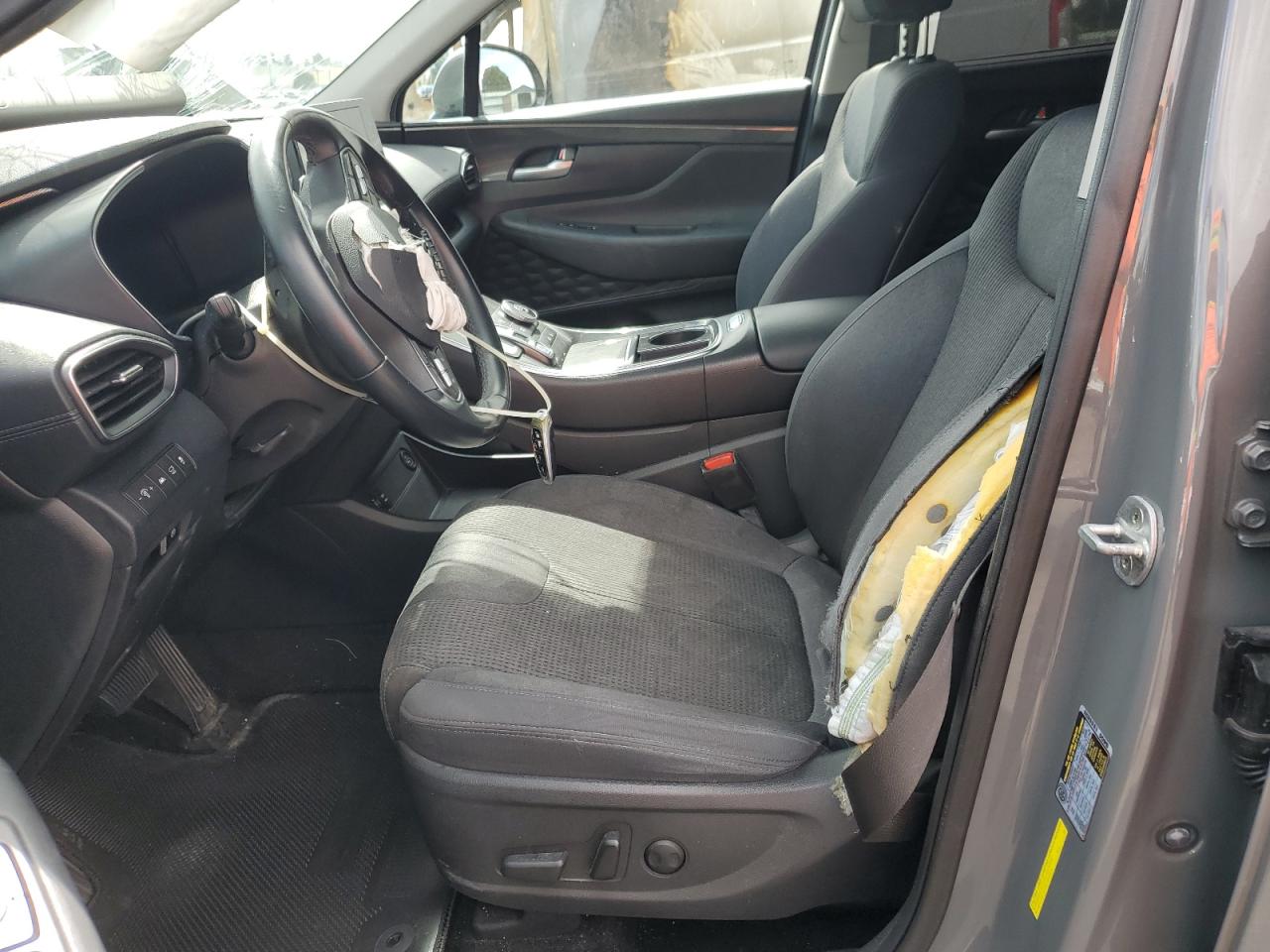 2022 Hyundai Santa Fe VIN 5NMS64AJ2NH376521 Copart auction photo, front end damage thumbnail 7
