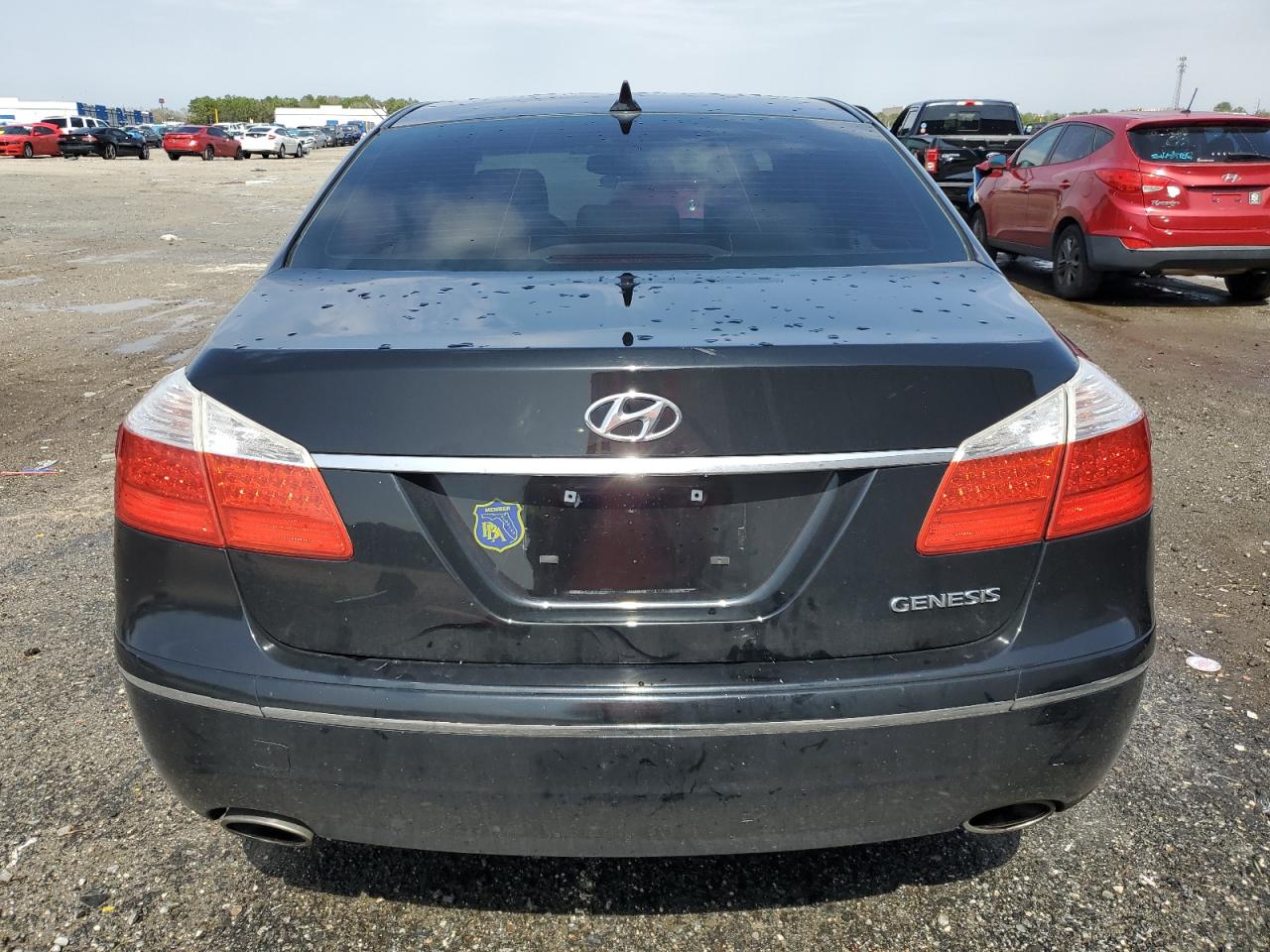 2011 Hyundai Genesis VIN KMHGC4DEXBU131480 Copart auction photo, front end damage thumbnail 6