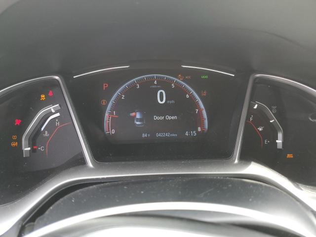 2021 Honda Civic VIN 2HGFC2F82MH510735 Copart auction photo, side damage thumbnail 9