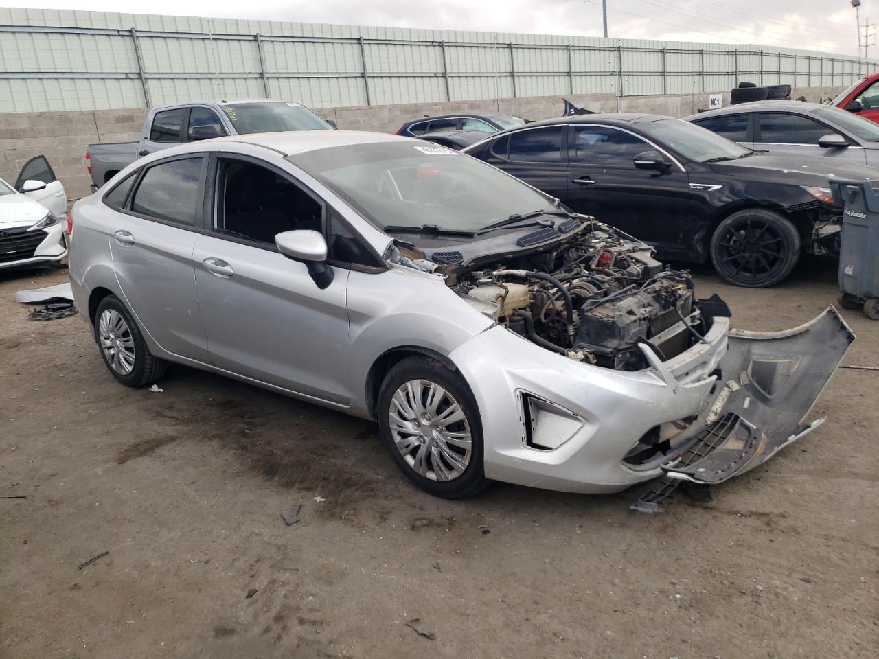 2011 Ford Fiesta VIN 3FADP4BJ1BM159089 Copart auction photo, front end damage thumbnail 4