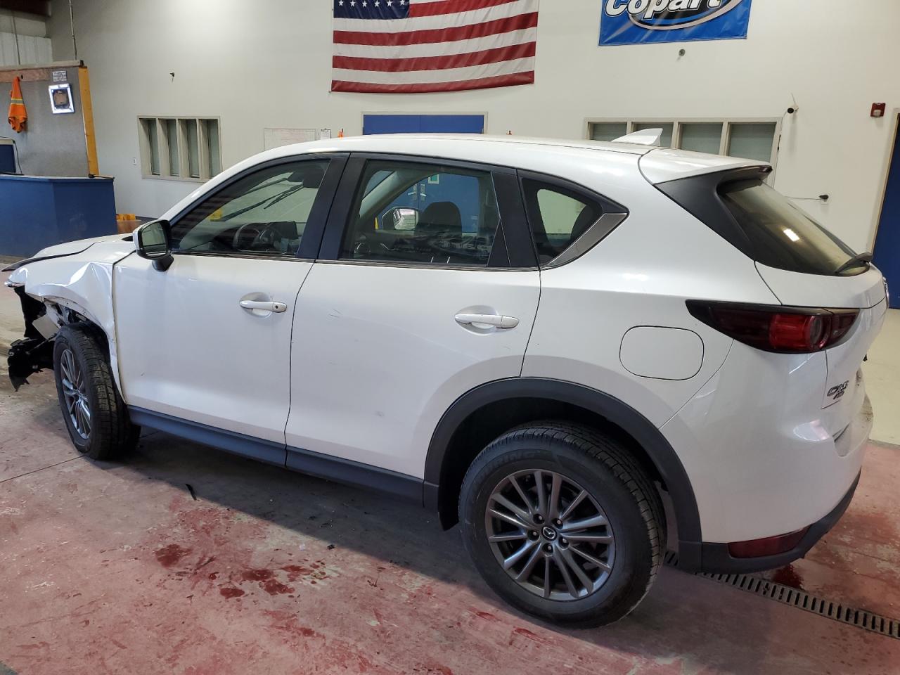 2017 Mazda CX-5 VIN JM3KFBBL2H0141150 Copart auction photo, front end / mechanical damage thumbnail 2
