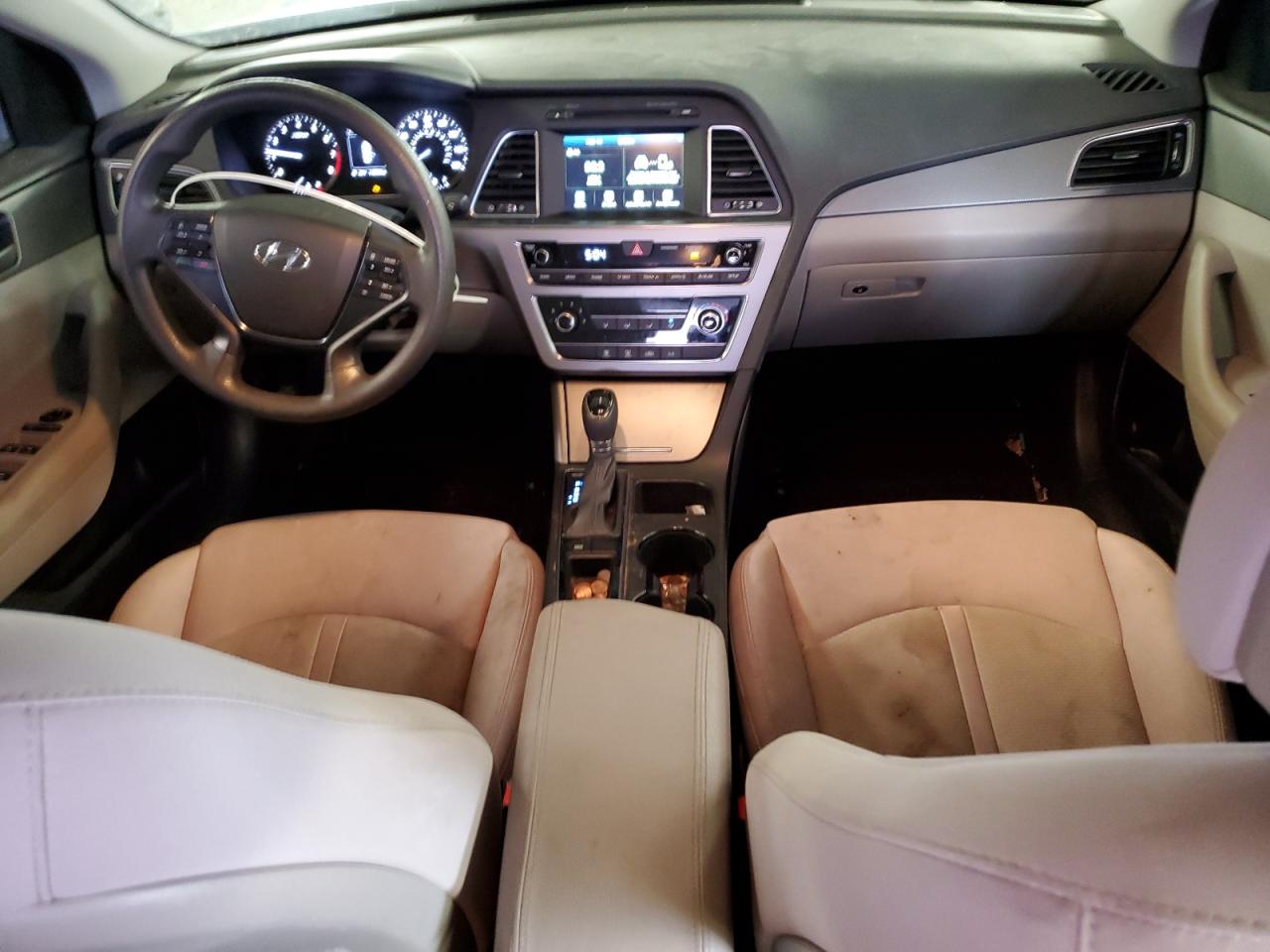 2016 Hyundai Sonata VIN 5NPE24AF1GH295973 Copart auction photo, mechanical / front end damage thumbnail 8