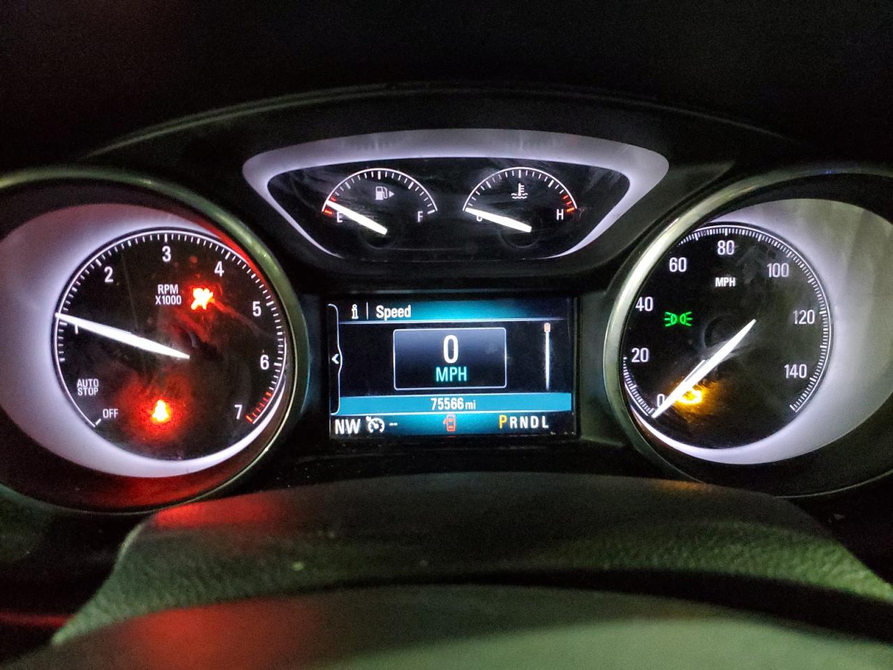 2019 Buick Envision VIN LRBFXBSA5KD025638 Copart auction photo, front end damage thumbnail 9