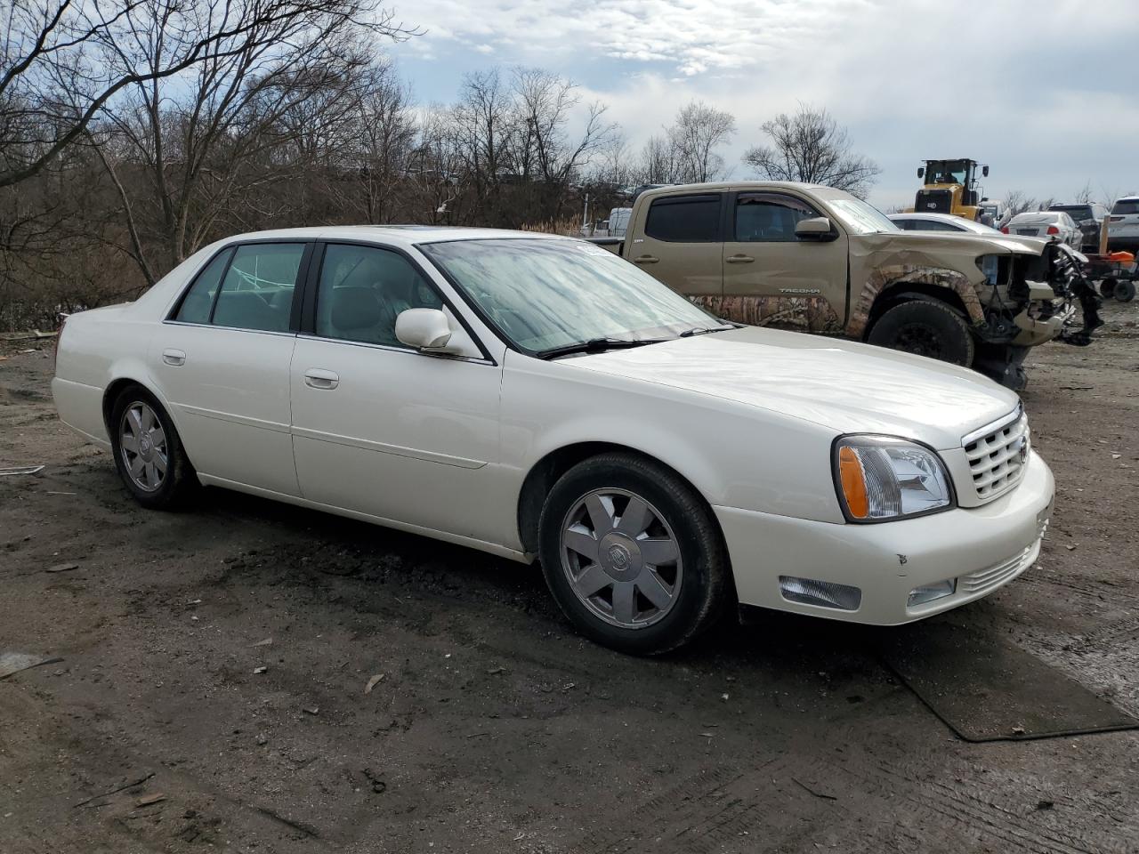 2003 Cadillac De Ville VIN 1G6KF57993U201484 Copart auction photo, rear end damage thumbnail 4