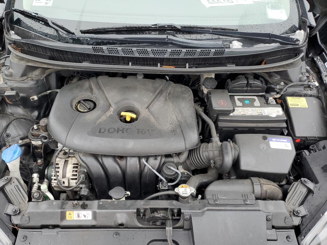 2015 Hyundai Elantra VIN KMHDH4AE1FU263297 Copart auction photo, mechanical / minor dent/scratches damage thumbnail 11