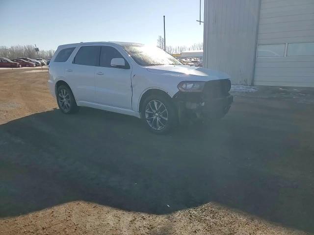 2014 Dodge Durango VIN 1C4SDJCT0EC558879 Copart auction photo, front end / side damage thumbnail 15