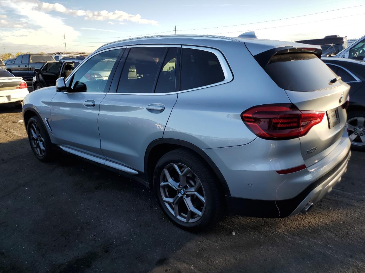 2021 BMW X3 VIN 5UXTY5C04M9E22516 Copart auction photo, undercarriage damage thumbnail 2