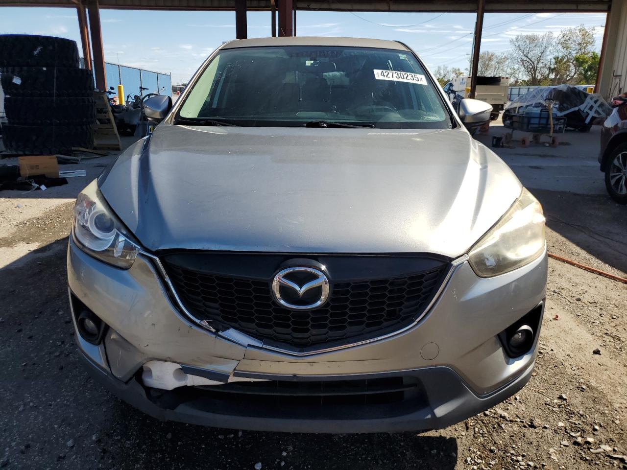 2015 Mazda CX-5 VIN JM3KE2CY7F0530327 Copart auction photo, rear end / front end damage thumbnail 5