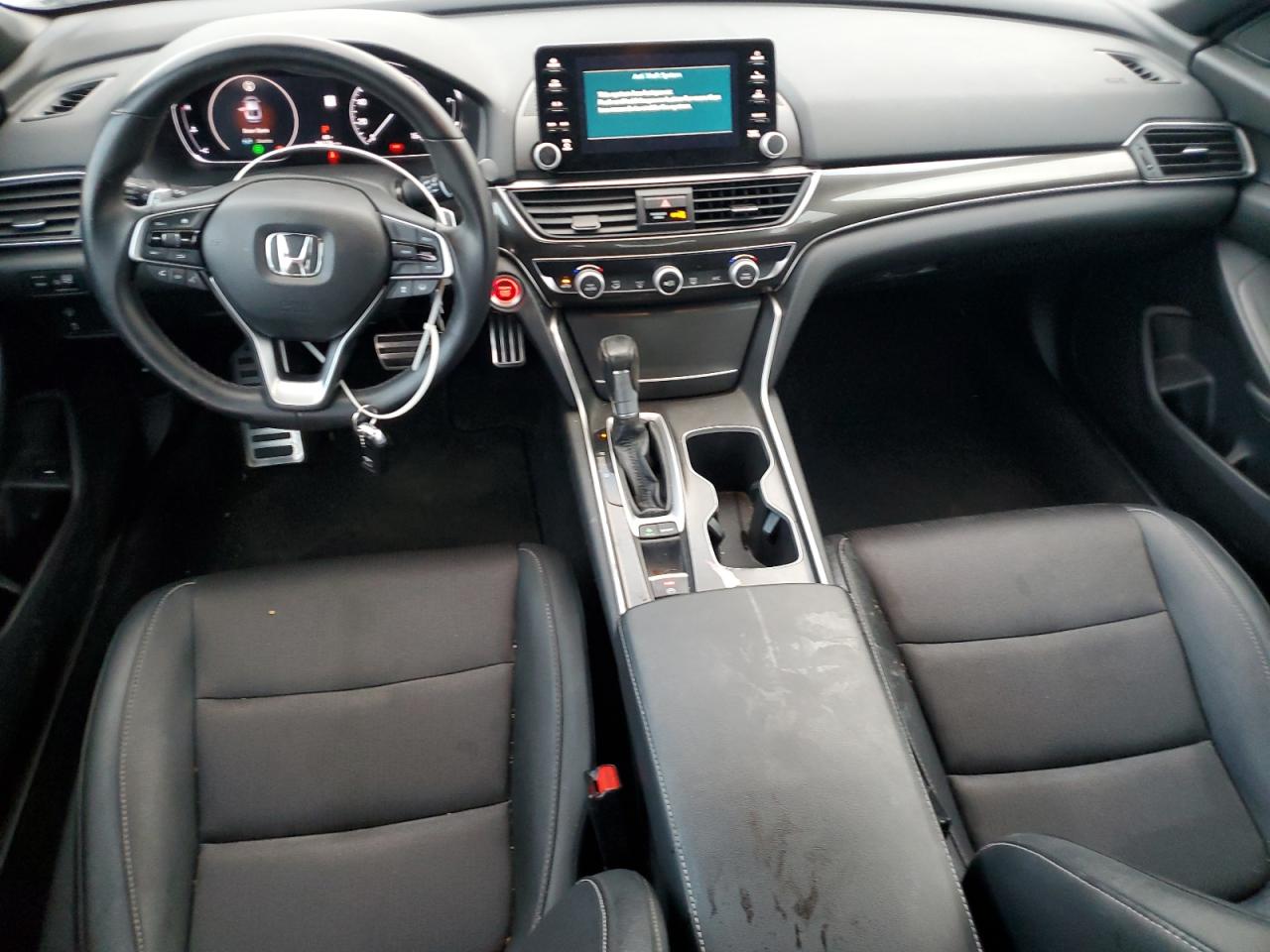 2019 Honda Accord VIN 1HGCV1F31KA106901 Copart auction photo, rear end damage thumbnail 8