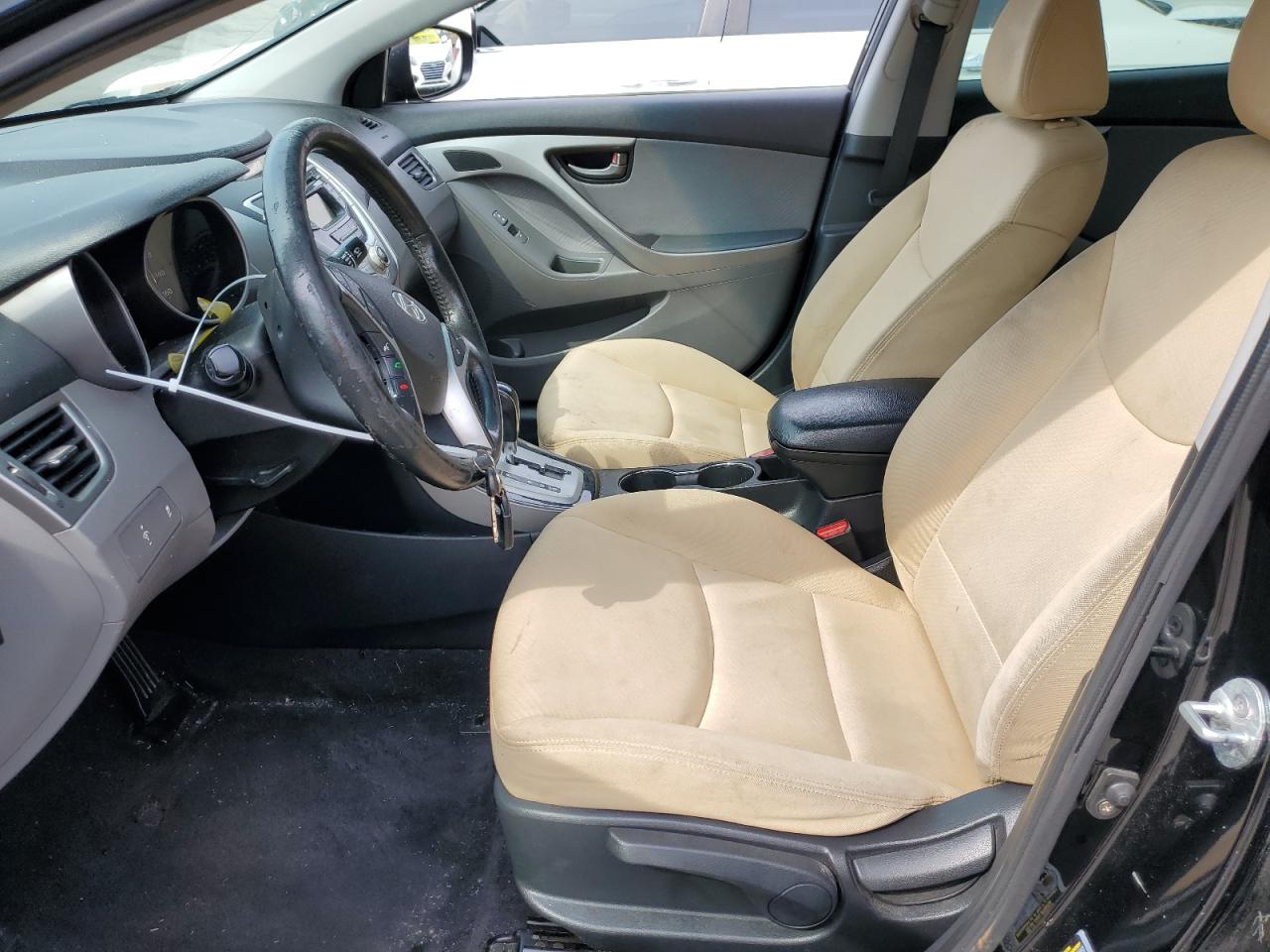 2011 Hyundai Elantra VIN KMHDH4AE9BU098917 Copart auction photo, rear end damage thumbnail 7