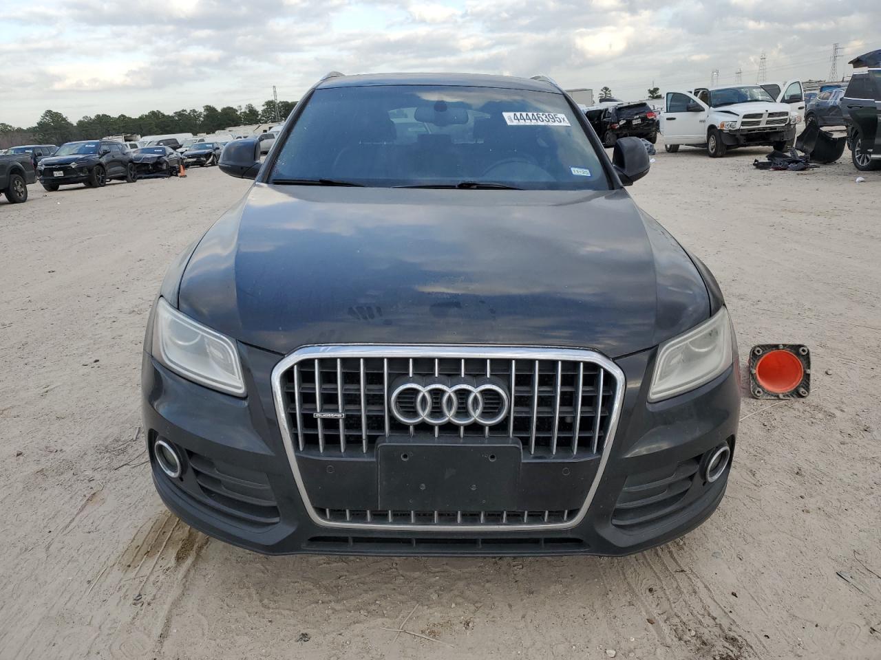 2013 Audi Q5 VIN WA1LFAFPXDA048802 Copart auction photo, side / rear end damage thumbnail 5