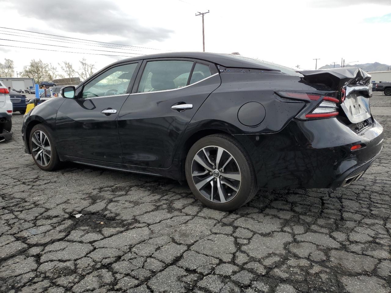 2021 Nissan Maxima VIN 1N4AA6CV4MC513807 Copart auction photo, rear end damage thumbnail 2