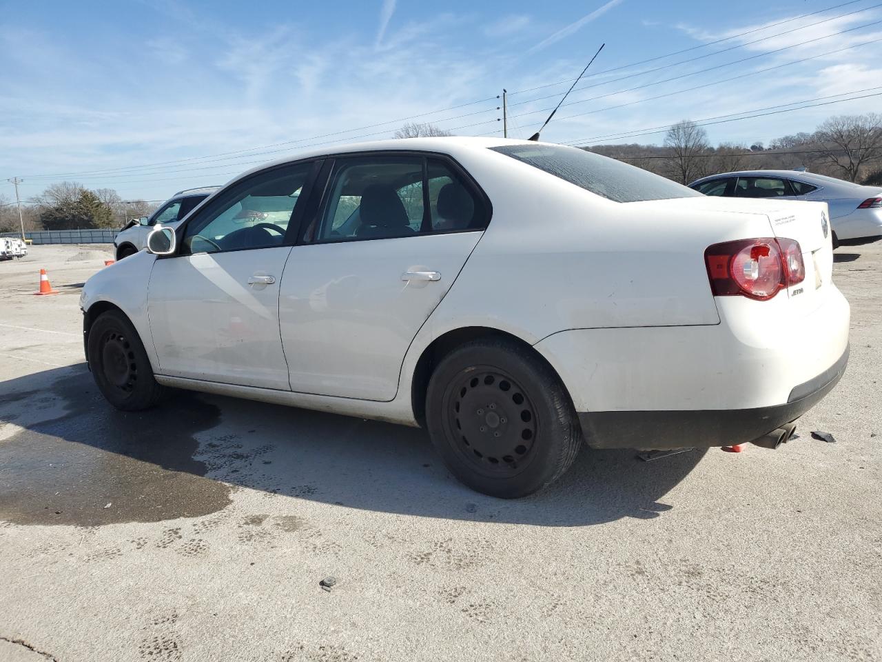 2009 Volkswagen Jetta VIN 3VWJM71K19M057915 Copart auction photo, undercarriage / front end damage thumbnail 2