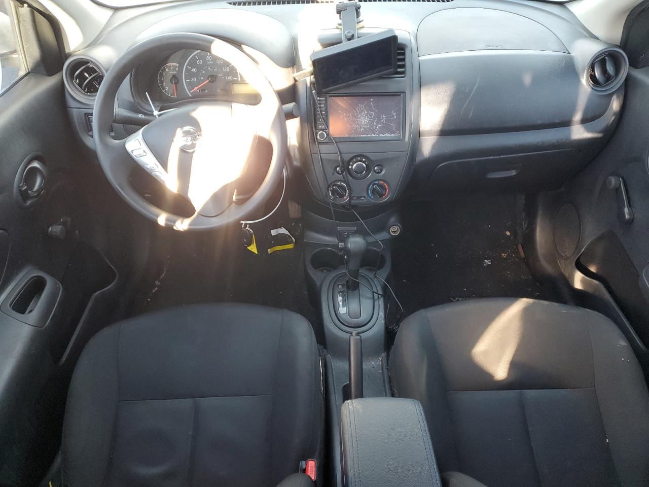 2019 Nissan Versa VIN 3N1CN7AP9KL820721 Copart auction photo, front end / undercarriage damage thumbnail 8