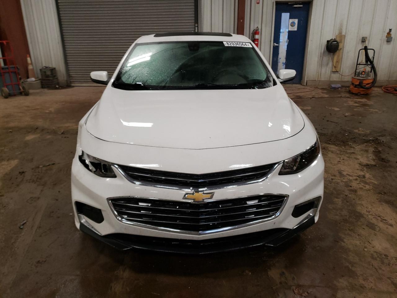 2016 Chevrolet Malibu VIN 1G1ZE5ST7GF335835 Copart auction photo, front end / side damage thumbnail 5