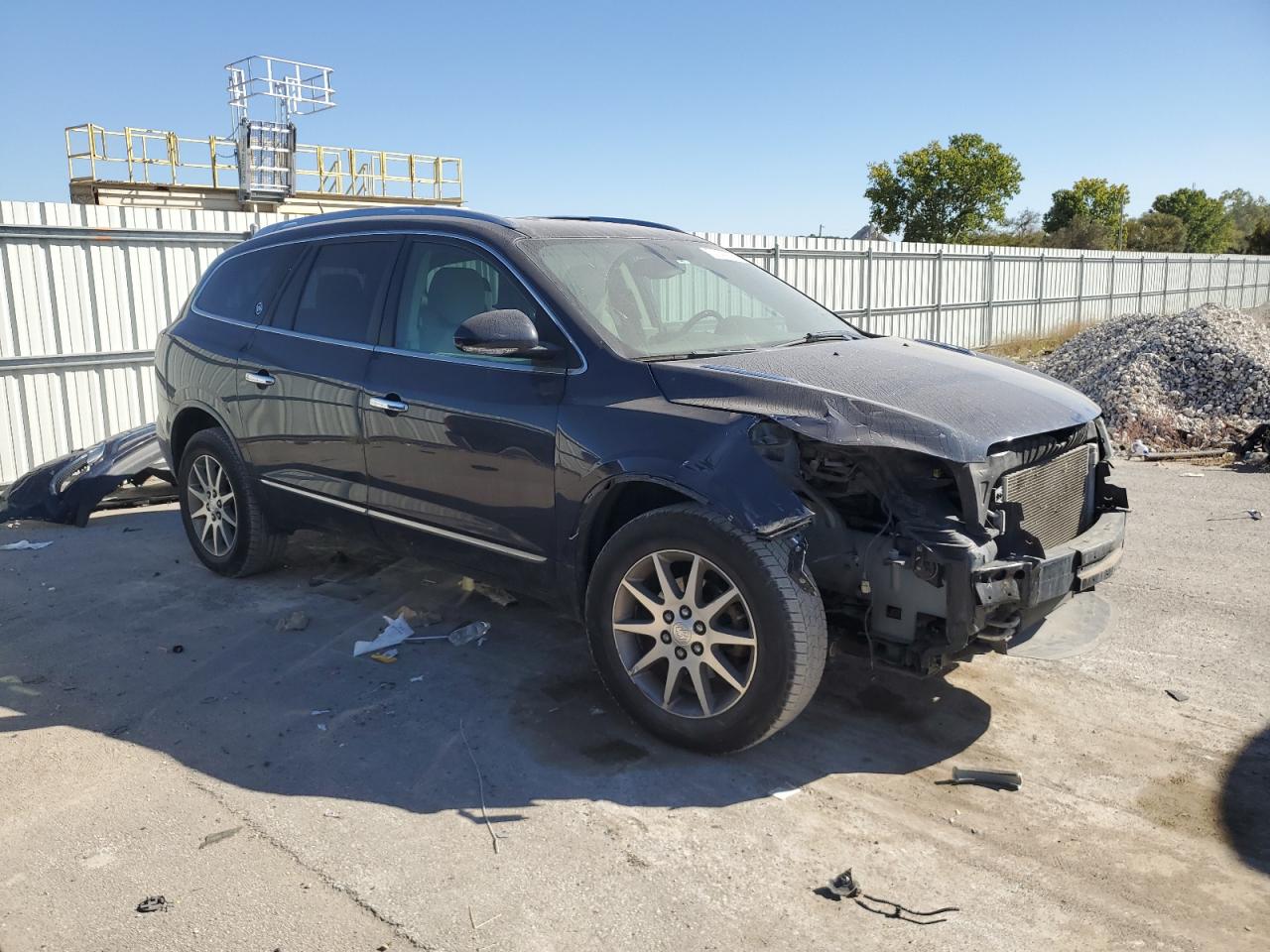 2017 Buick Enclave VIN 5GAKRAKD4HJ277360 Copart auction photo, frame damage / front end damage thumbnail 4