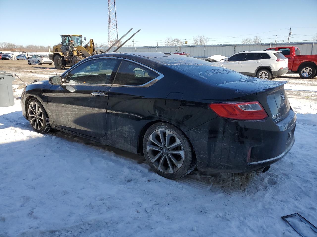 2013 Honda Accord VIN 1HGCT2B87DA007421 Copart auction photo, rear end damage thumbnail 2