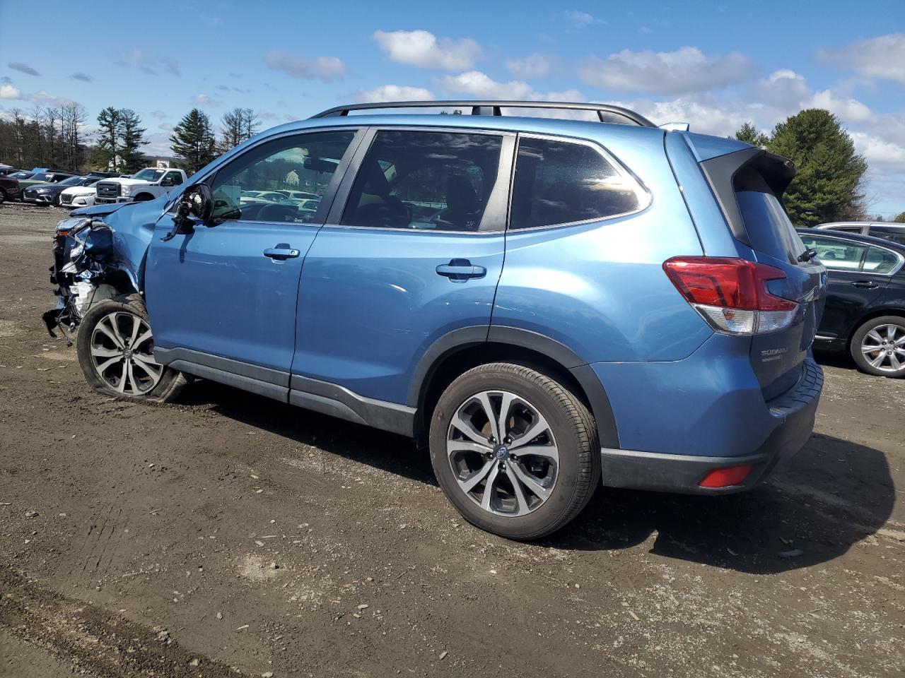 2019 Subaru Forester VIN JF2SKASC3KH505228 Copart auction photo, front end / undercarriage damage thumbnail 2