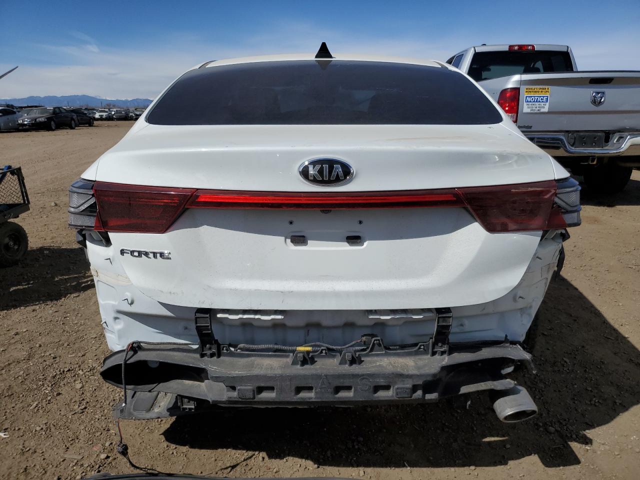 2020 KIA Forte VIN 3KPF24AD9LE173749 Copart auction photo, all over damage thumbnail 6