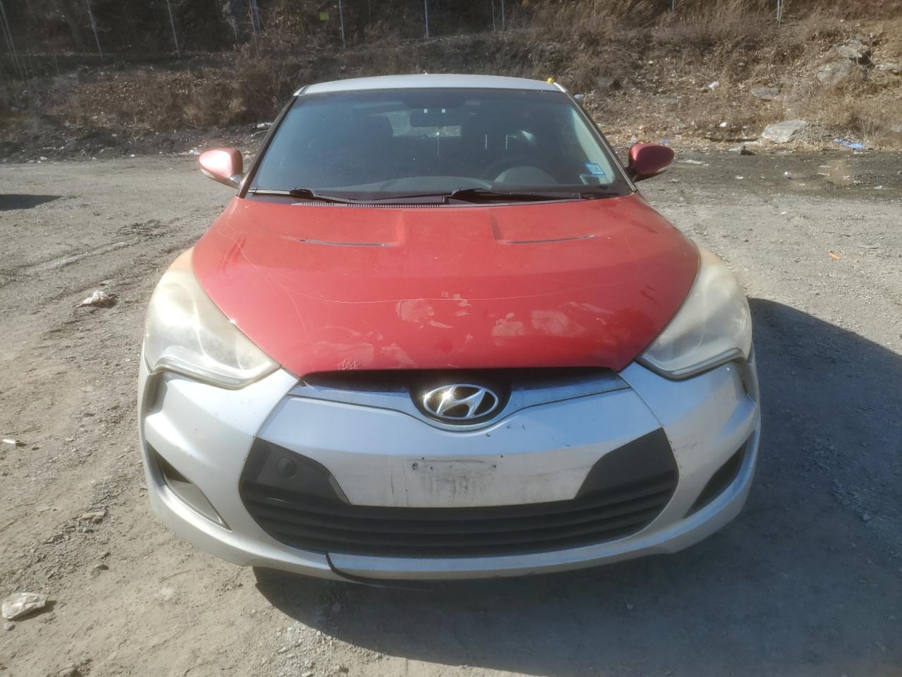 2016 Hyundai Veloster VIN KMHTC6AD9GU269055 Copart auction photo, all over / side damage thumbnail 5