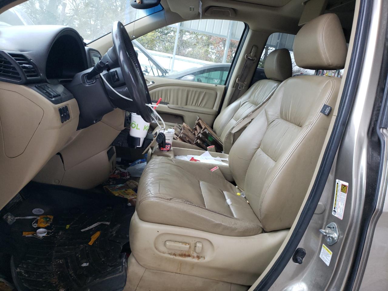 2010 Honda Odyssey VIN 5FNRL3H96AB022493 Copart auction photo, front end / minor dent/scratches damage thumbnail 7