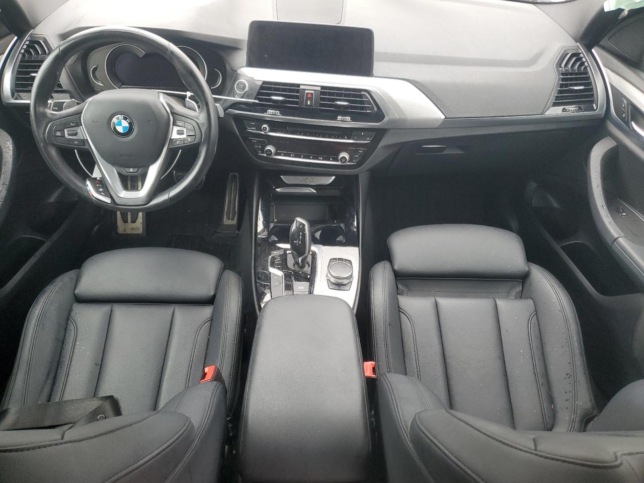 2018 BMW X3 VIN 5UXTR9C50JLC82107 Copart auction photo, side / rear end damage thumbnail 8