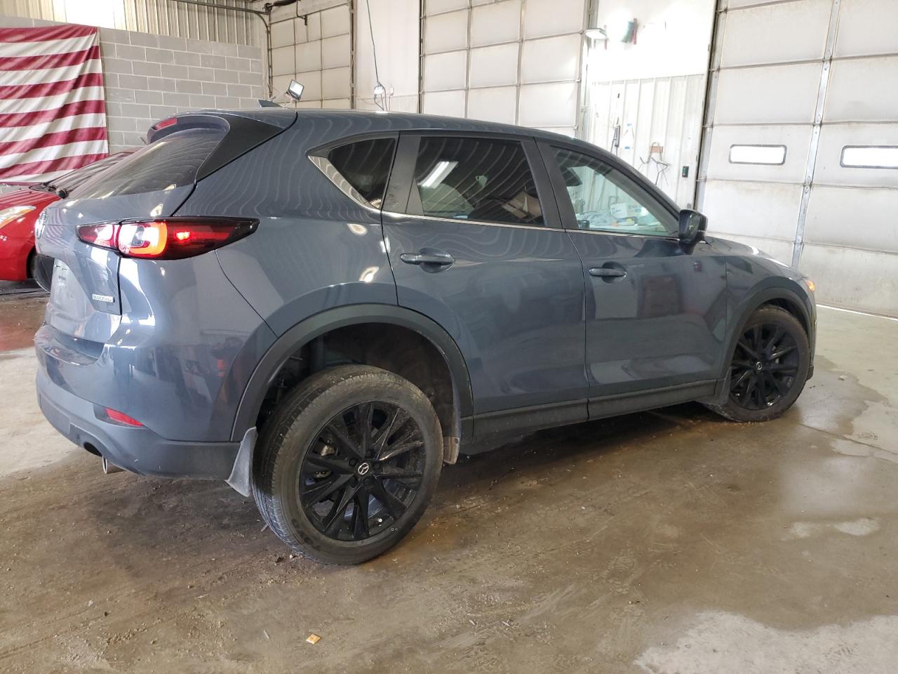 2024 Mazda CX-5 VIN JM3KFBCM4R0399498 Copart auction photo, side / front end damage thumbnail 3