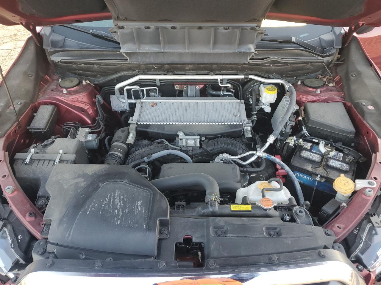 2019 Subaru Ascent VIN 4S4WMAPD8K3477270 Copart auction photo, side / front end damage thumbnail 12