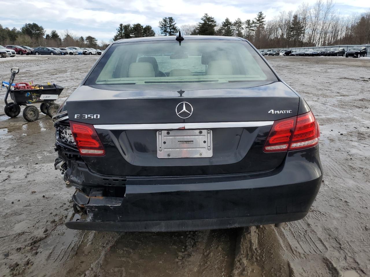 2014 Mercedes-Benz E-klasse VIN WDDHF8JB7EB061492 Copart auction photo, rear end / minor dent/scratches damage thumbnail 6