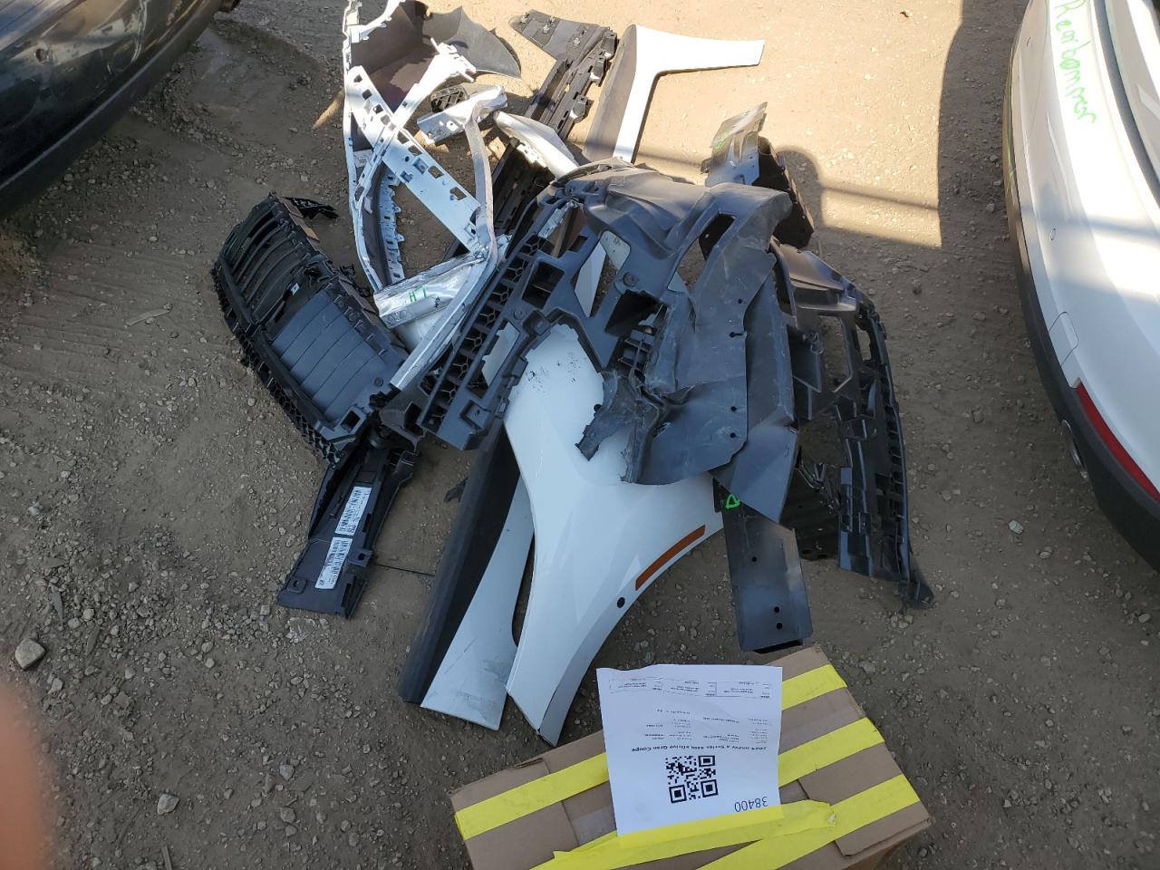 2024 BMW 4er VIN WBA73AV02RFS07792 Copart auction photo, front end / side damage thumbnail 12