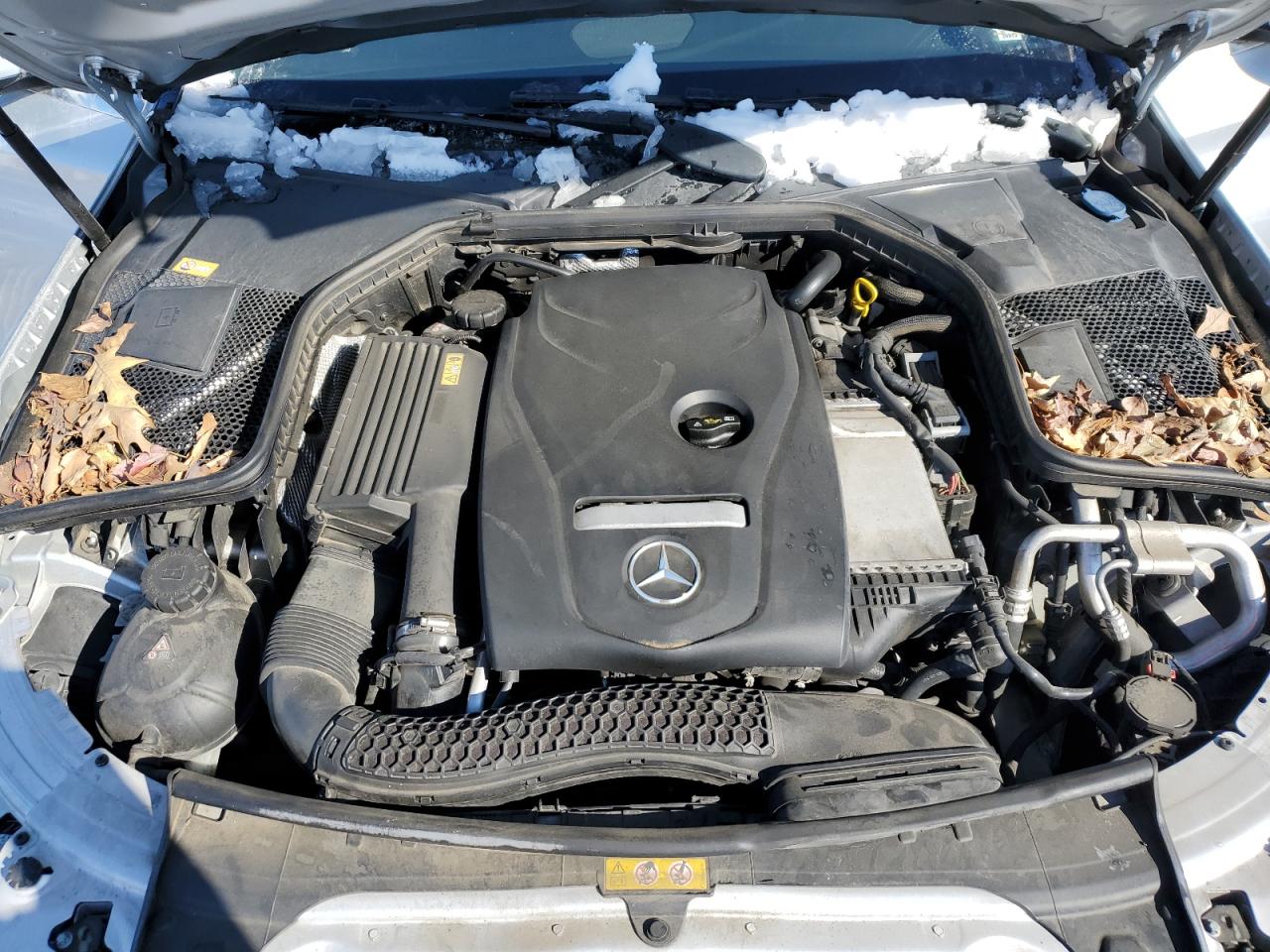 2016 Mercedes-Benz C-klasse VIN 55SWF4JB9GU157276 Copart auction photo, front end damage thumbnail 11
