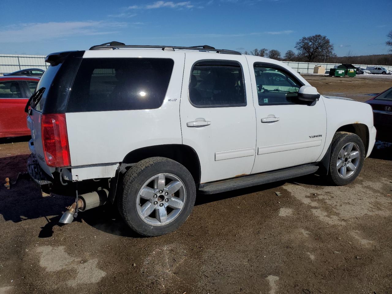 2011 GMC Yukon VIN 1GKS2CE00BR163313 Copart auction photo, rear end damage thumbnail 3