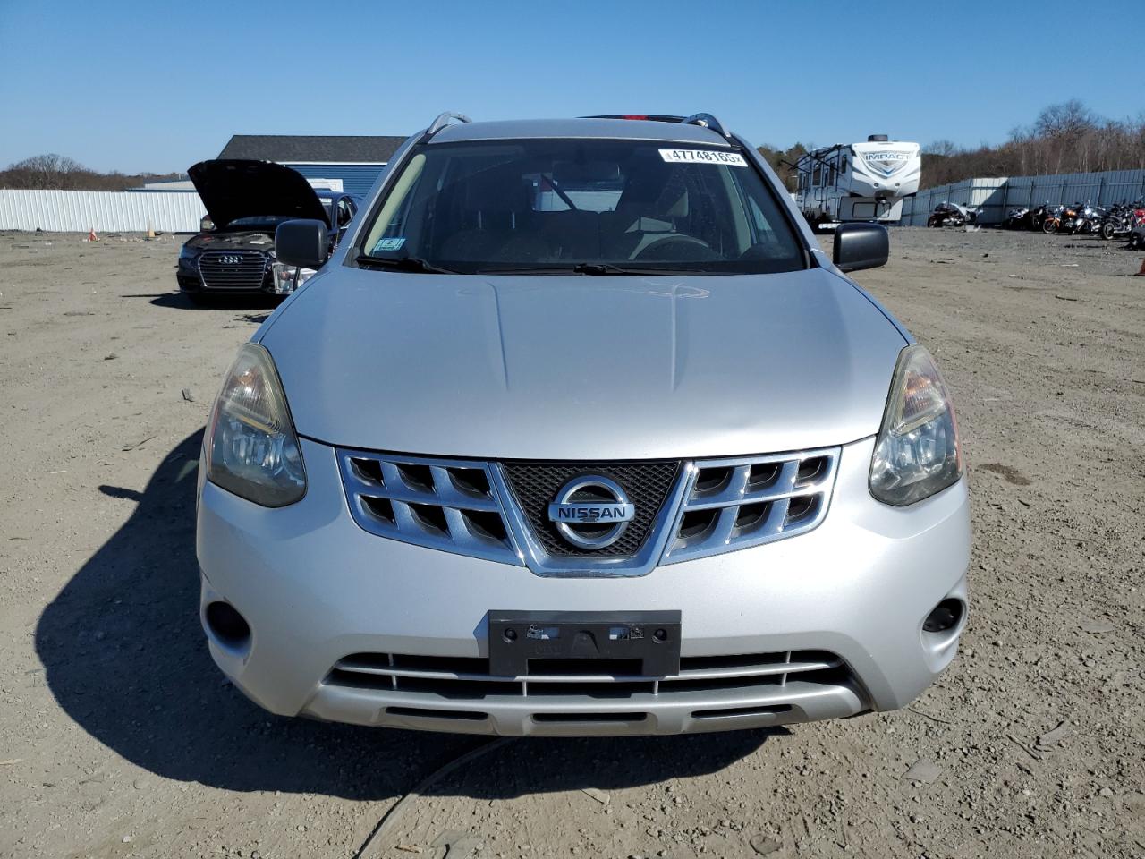 2015 Nissan Rogue VIN JN8AS5MTXFW160865 Copart auction photo, rear end / side damage thumbnail 5