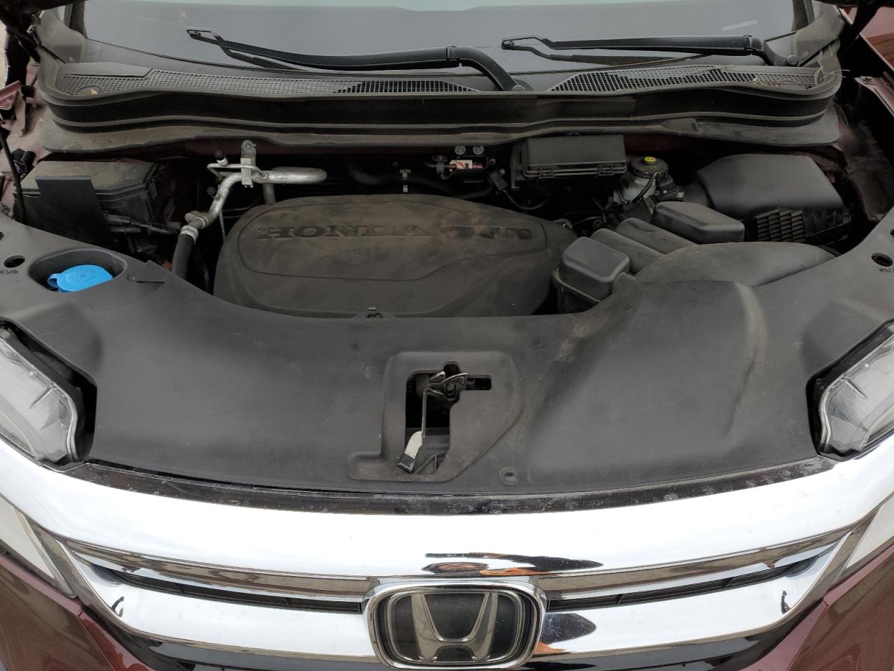 2019 Honda Pilot VIN 5FNYF6H01KB028063 Copart auction photo, undercarriage / front end damage thumbnail 14