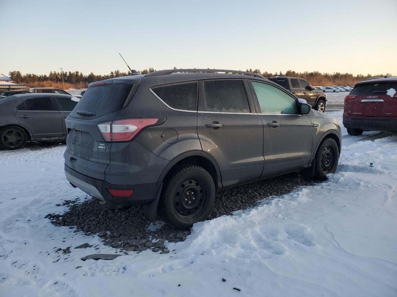 2018 Ford Escape VIN 1FMCU9HD0JUC24548 Copart auction photo, mechanical damage thumbnail 3