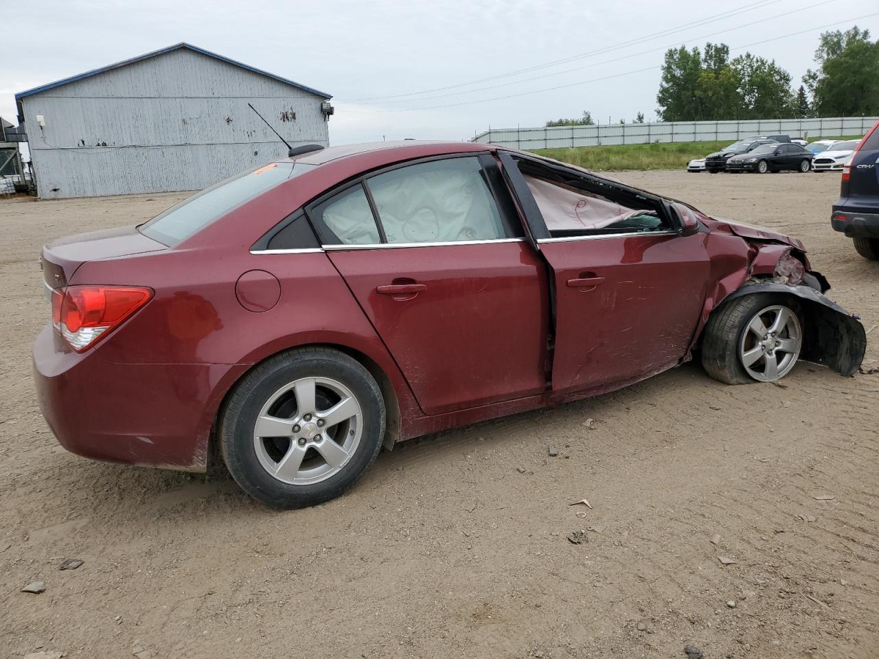 2016 Chevrolet Cruze VIN 1G1PE5SB9G7189284 Copart auction photo, rollover damage thumbnail 3