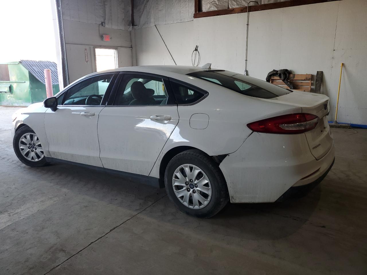 2020 Ford Fusion VIN 3FA6P0G70LR164349 Copart auction photo, front end / side damage thumbnail 2