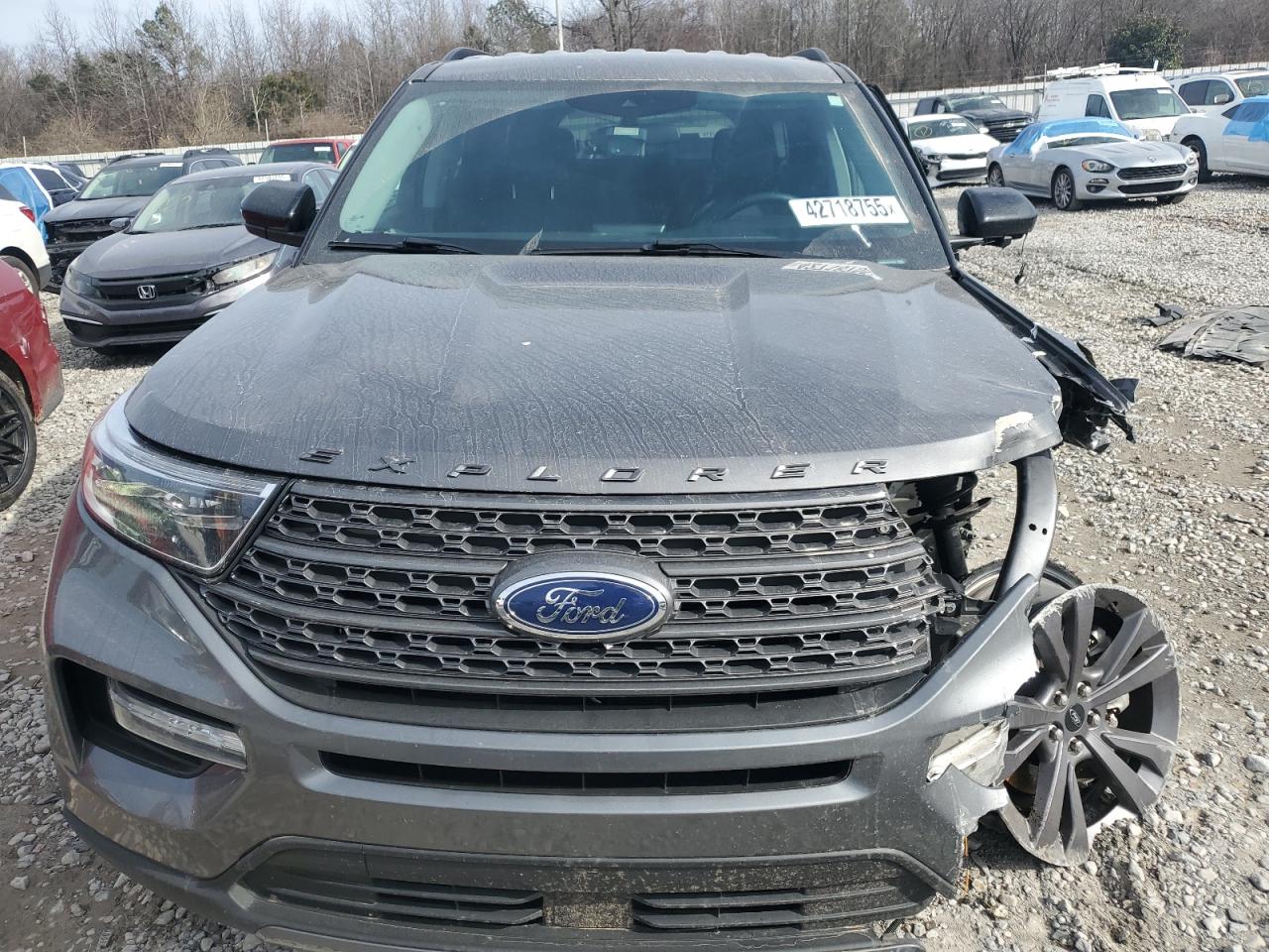 2023 Ford Explorer VIN 1FMSK8DH3PGB79746 Copart auction photo, side / all over damage thumbnail 5