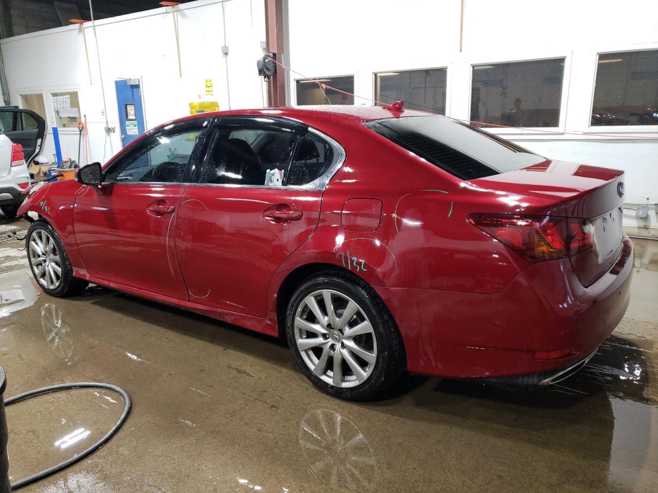 2013 Lexus GS VIN JTHCE1BL0D5004066 Copart auction photo, all over damage thumbnail 2