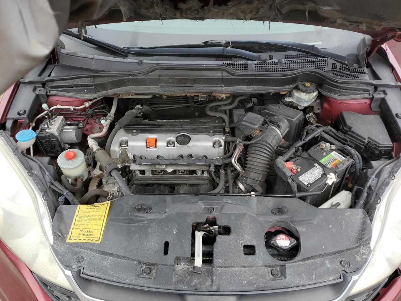2011 Honda CR-V VIN 5J6RE4H42BL077892 Copart auction photo, front end damage thumbnail 11