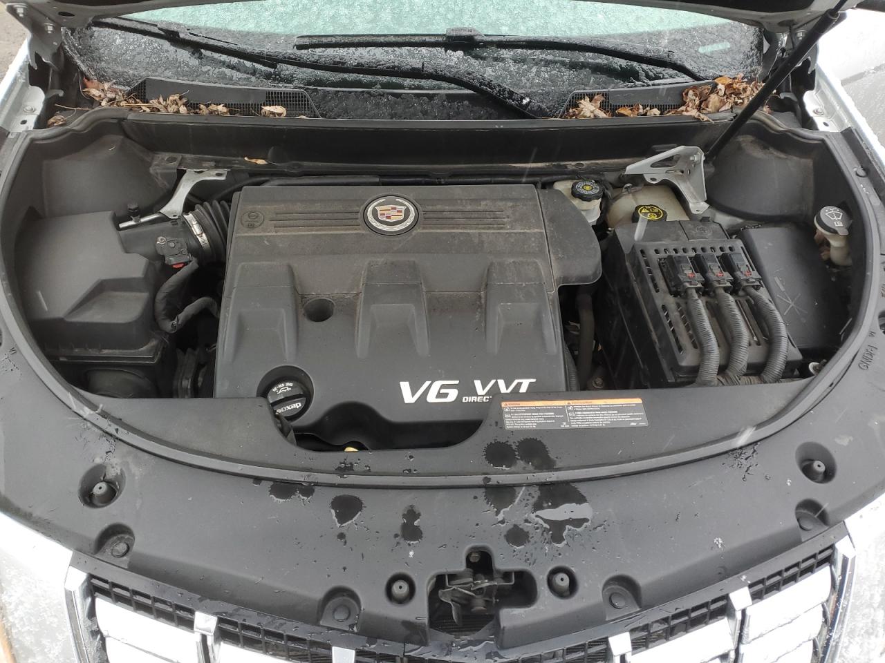 2014 Cadillac SRX VIN 3GYFNAE37ES652483 Copart auction photo, front end damage thumbnail 11
