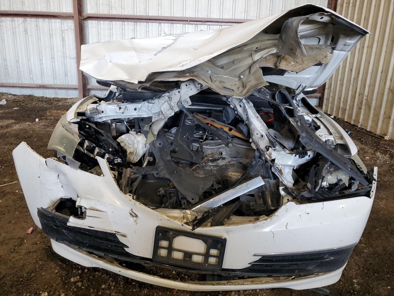 2015 Acura TLX VIN 19UUB1F56FA017264 Copart auction photo, front end / minor dent/scratches damage thumbnail 5