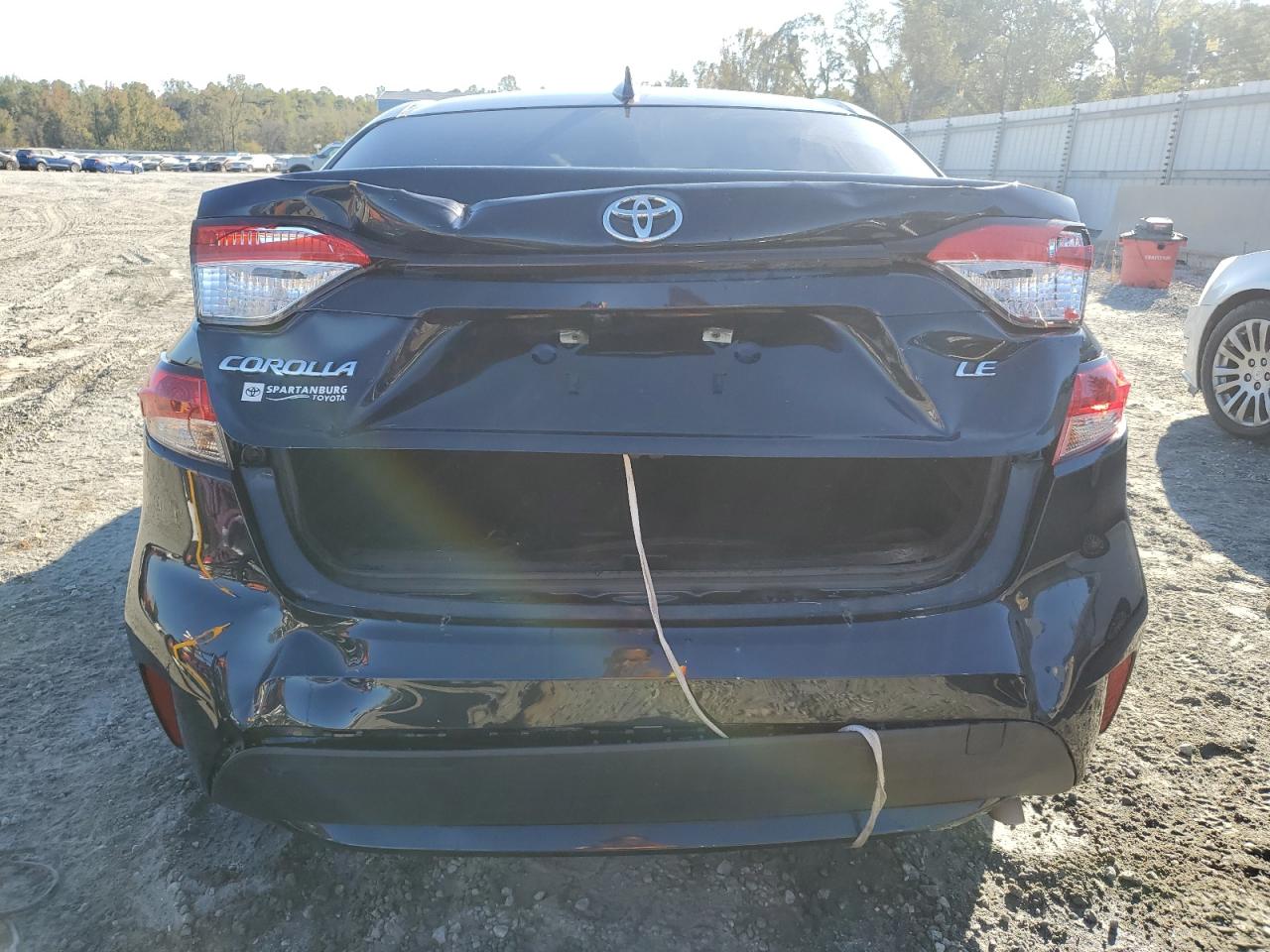 2022 Toyota Corolla VIN JTDEPMAE4NJ218432 Copart auction photo, rear end / front end damage thumbnail 6